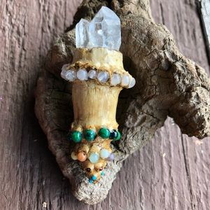 Crystal Points Rose Quartz, Agate New